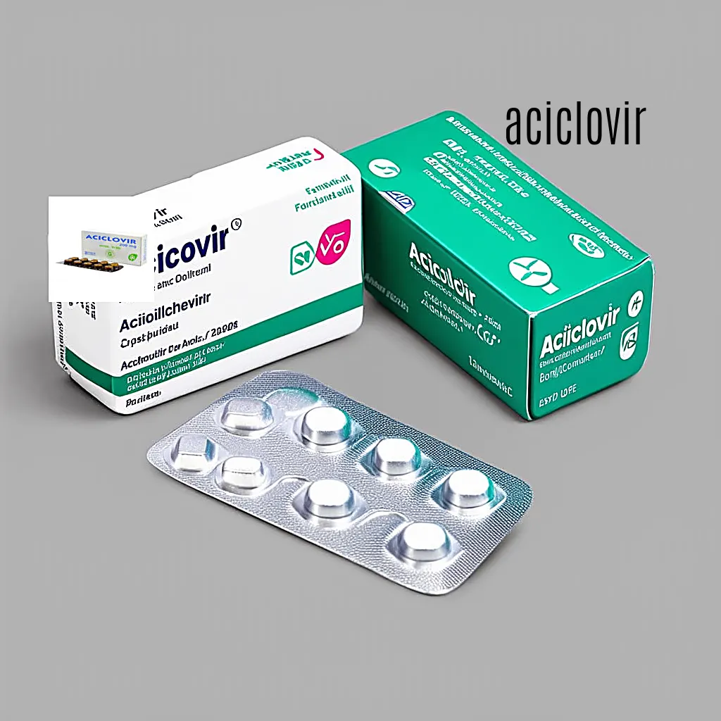 El aciclovir necesita receta medica